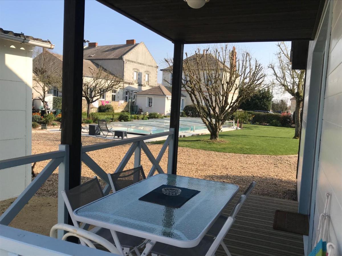 Gite Chalet-Piscine "Belle-Etoile" Touraine Anjou Courcelles-de-Touraine Esterno foto